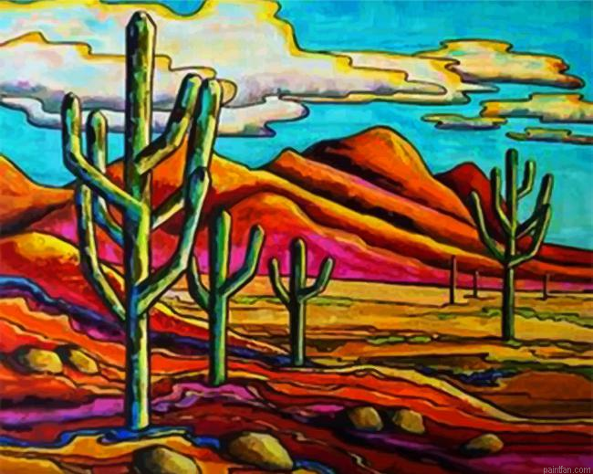 Southwest Art Maynard Dixon Paint By Numbers.png