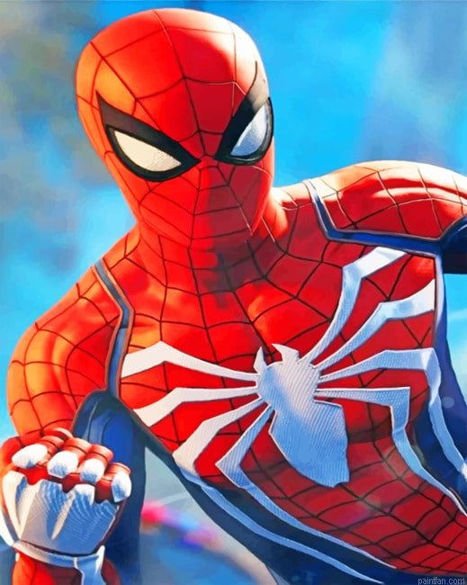 Spiderman New Paint By Numbers.png