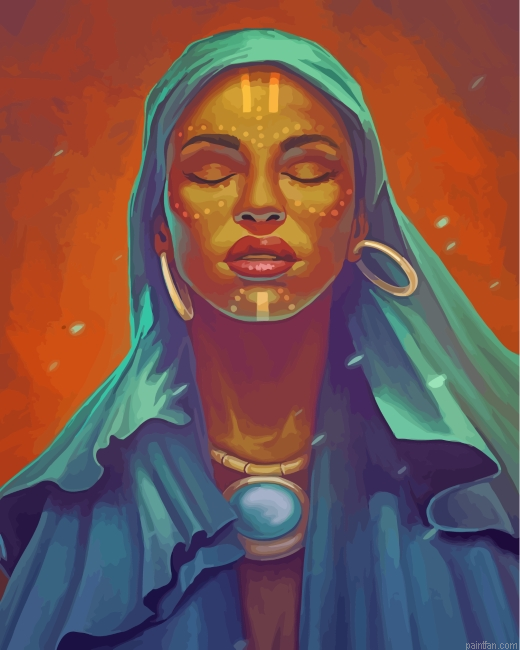Spirited Woman Paint By Number.png
