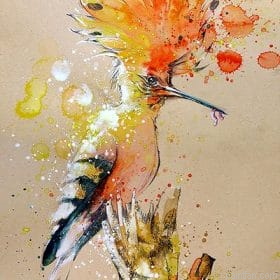 Splashed Bird Paint By Numbers.png