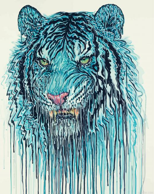 Splatter Blue Tiger Paint By Numbers.png