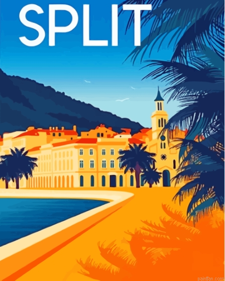 Split Croatia Poster Paint By Numbers.png