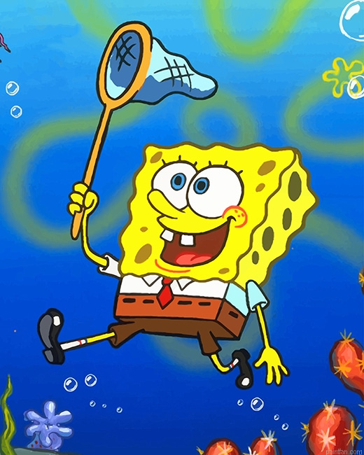Spongebob Squarepants Cartoon New Paint By Number.png