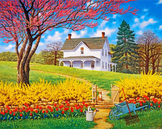 Spring Farm House Paint By Number.png
