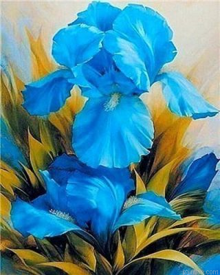 Spring Flowers Paint By Numbers.png