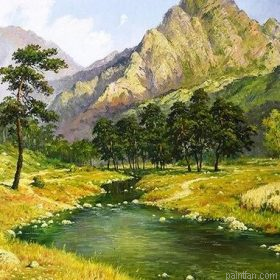 Spring Scenery Paint By Numbers.png