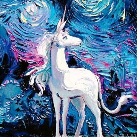 Starry Night Unicorn Paint By Numbers.png