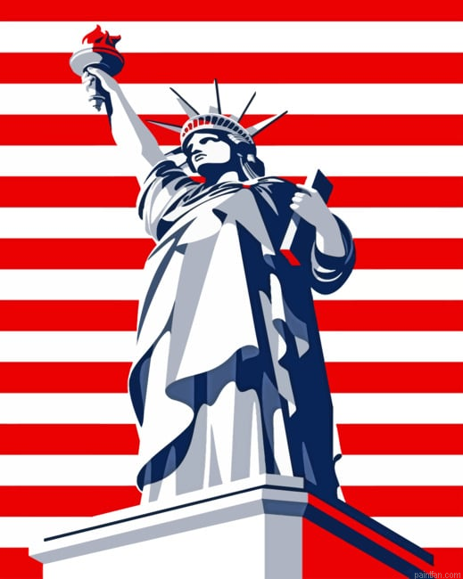 Statue Of Liberty Illustration Paint By Number.png