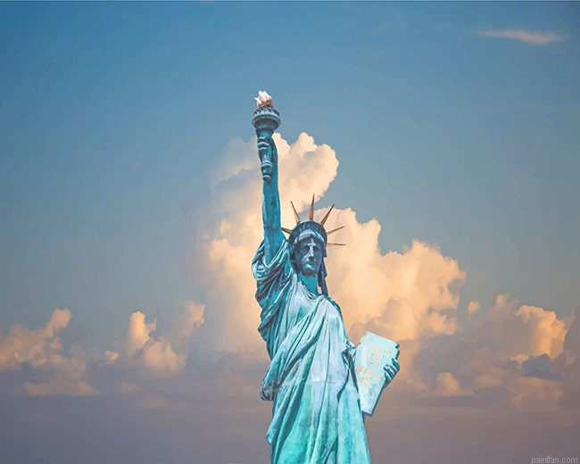 Statue Of Liberty New York New Paint By Numbers.png
