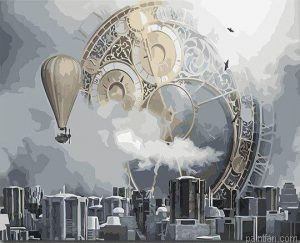 Steampunk City Paint By Numbers.png