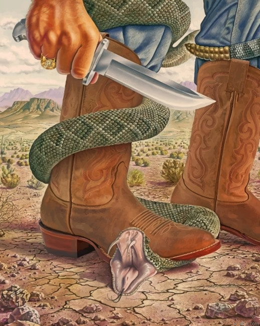 Stepping On A Snake New Paint By Numbers.png
