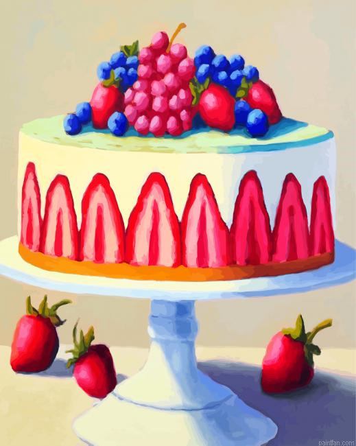 Strawberry Cake Paint By Number.png