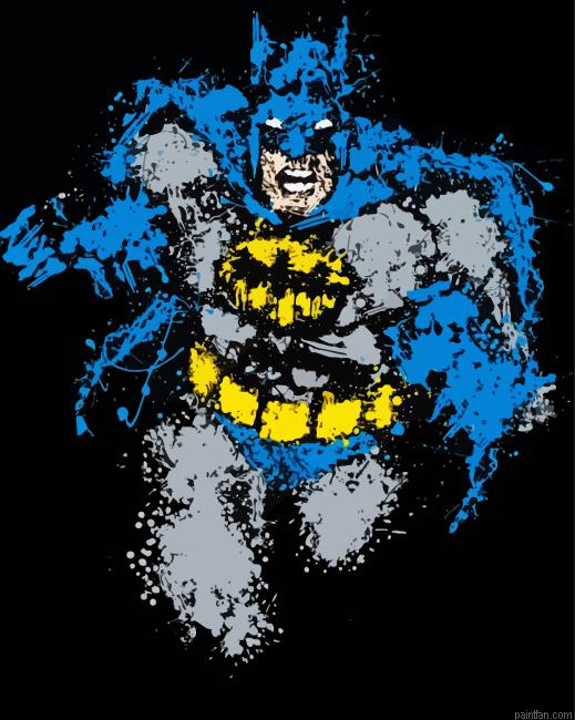 Strong Batman Splatter Paint By Numbers.png