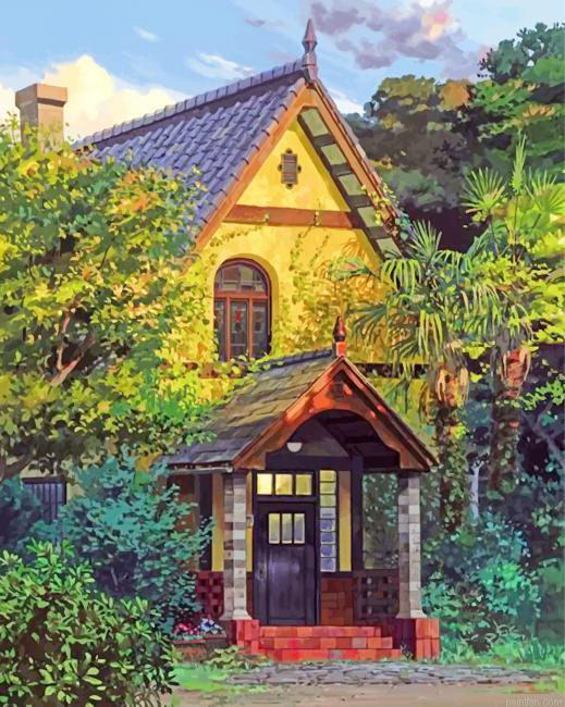 Studio Ghibli House Paint By Number.png