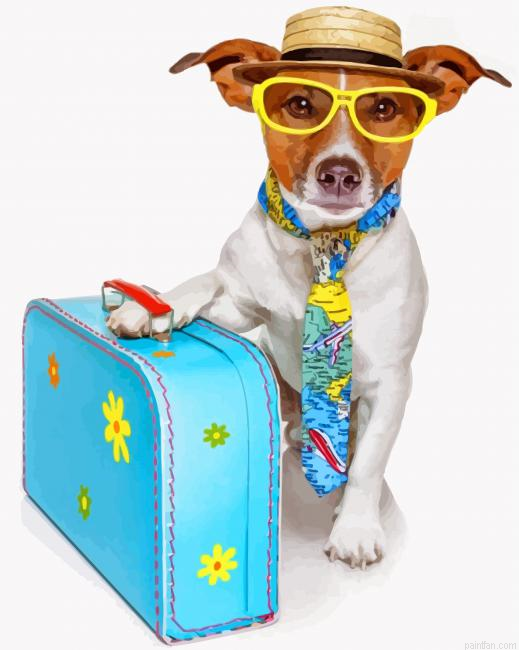 Stylish Dog Paint By Number.png
