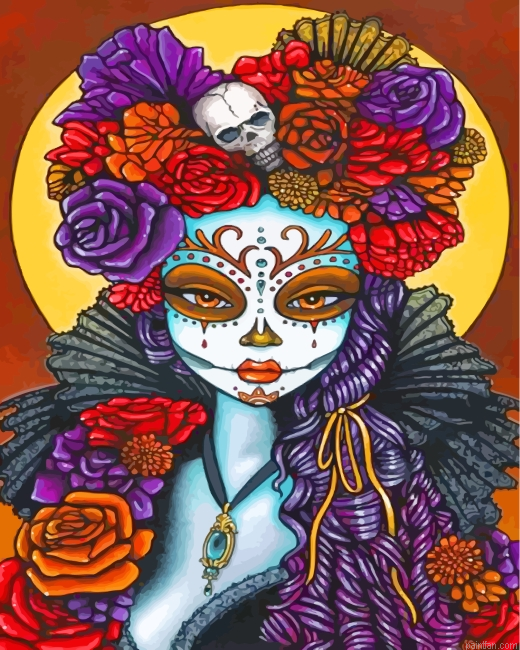 Sugar Skull Paint By Number.png