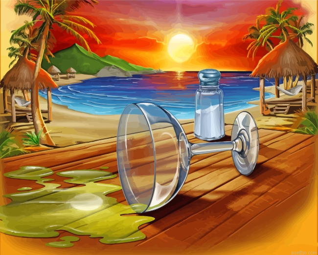 Summer Sunset Paint By Number.png