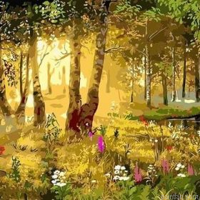 Sunny Forest Paint By Numbers.png