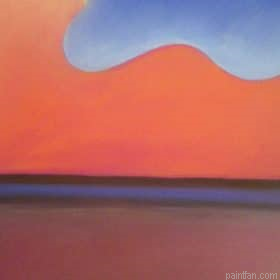 Sunset Abstract Paint By Numbers.png