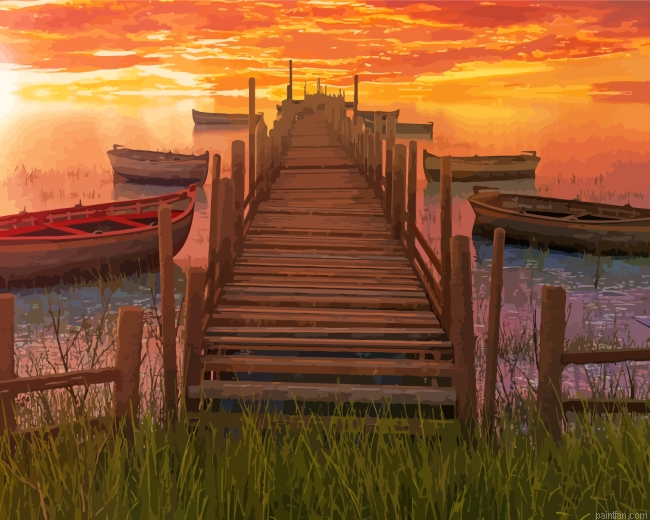 Sunset Dock Paint By Number.png