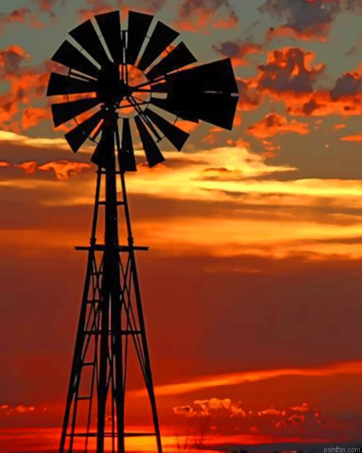 Sunset Silhouette New Paint By Numbers.png