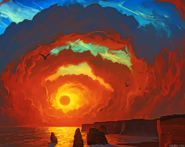 Sunset Storm Clouds Paint By Number.png