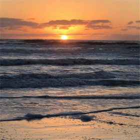 Sunset View On Sea Paint By Numbers.png