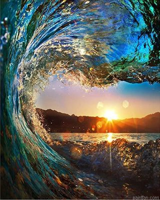 Sunset Wave Paint By Numbers.png
