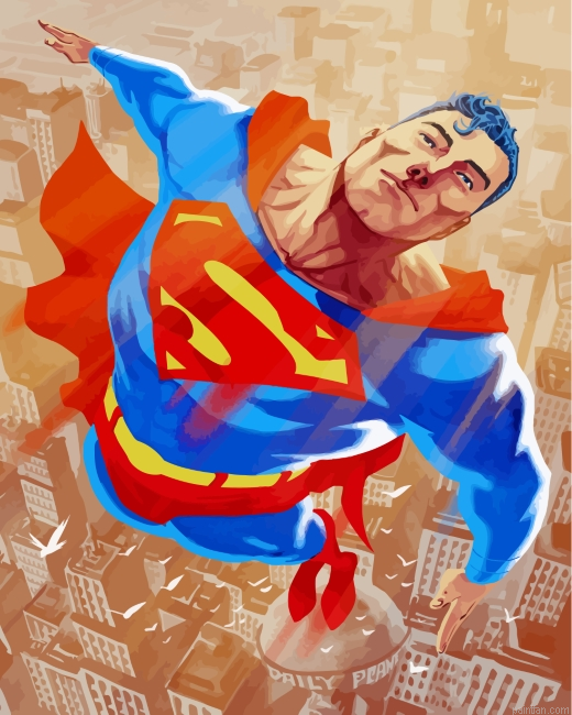 Super Man Paint By Number.png