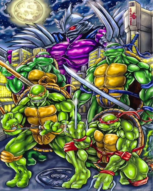 Super Shredder And Ninja Turtles Paint By Number.png