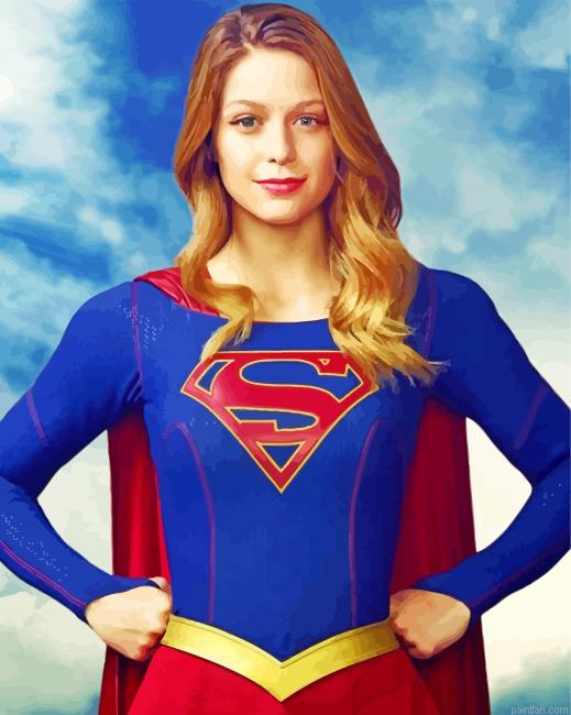 Supergirl Poster Paint By Numbers.png