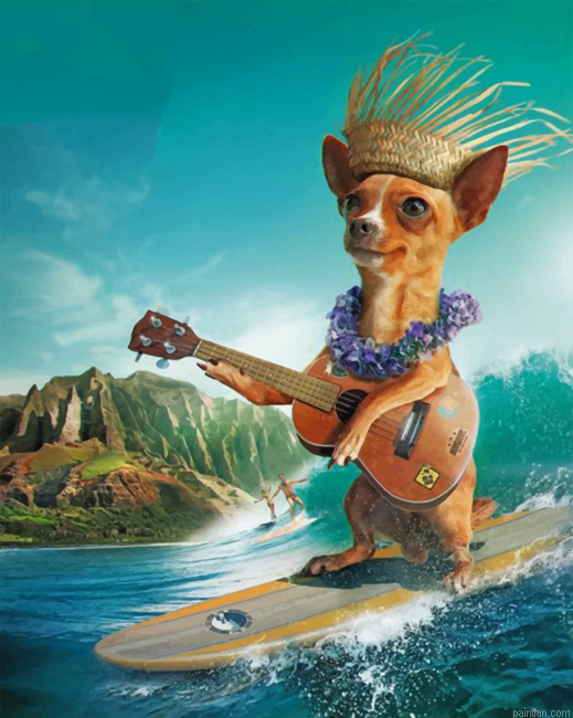 Surfer Dog Paint By Numbers.png