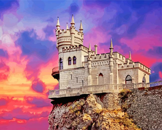 Swallows Nest Castle Paint By Number.png
