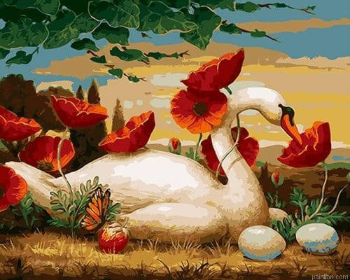 Swan Vase Paint By Numbers.png