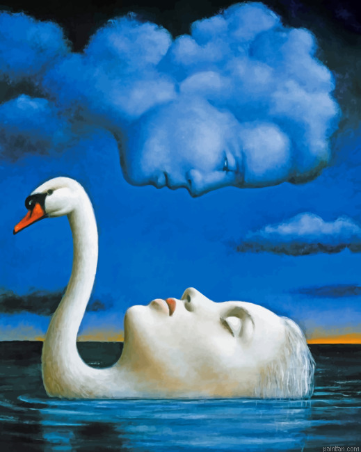 Swan Woman And Cloud Man Paint By Numbers.png