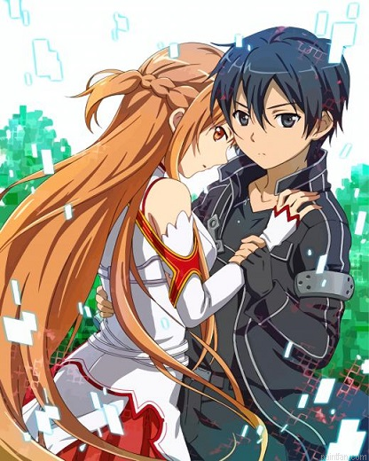 Sword Art Online Couple Paint By Numbers.png
