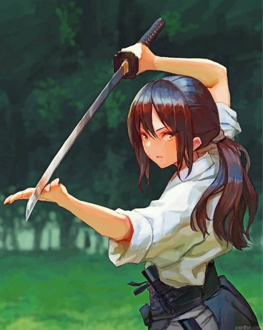 Sword Girl Paint By Number.png