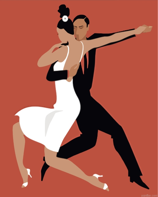 Tango Dancers Paint By Number.png