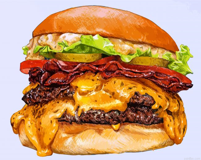 Tasty Burger Paint By Numbers.png