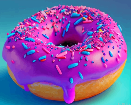 Tasty Donut Paint By Numbers.png