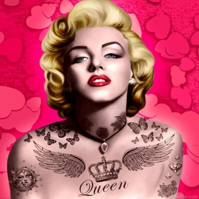 Tattooed Monroe Paint By Numbers.png