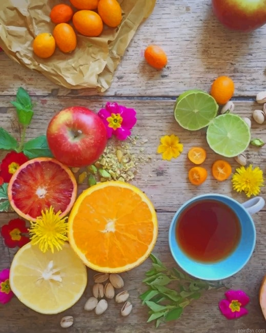 Tea And Fruit New Paint By Numbers.png