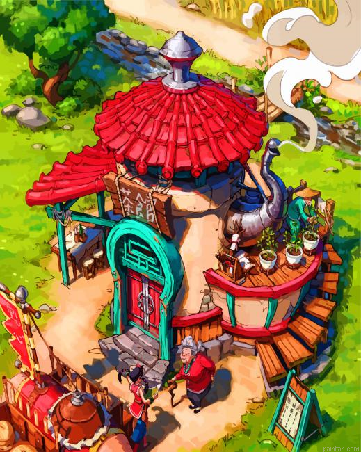 Tea House Paint By Number.png