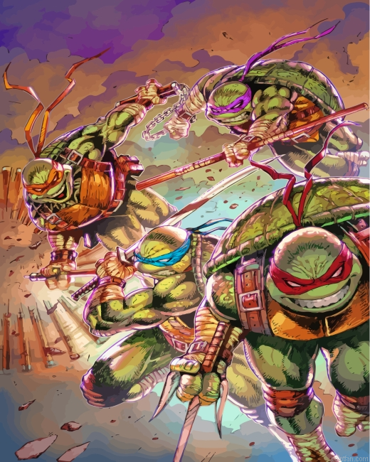 Teenage Mutant Ninja Turtles Art Paint By Number.png