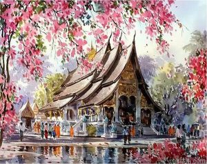 Temple Landscape Paint By Numbers.png
