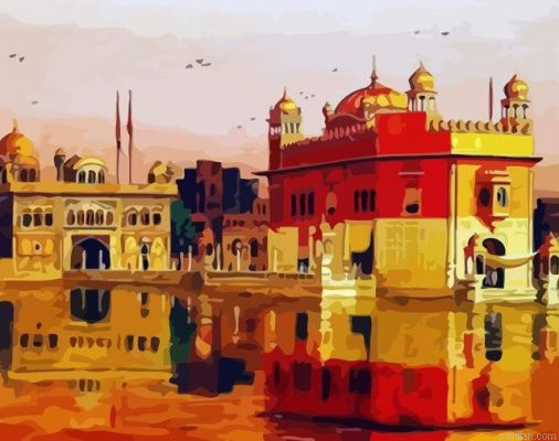 Temple In India Paint By Numbers.png