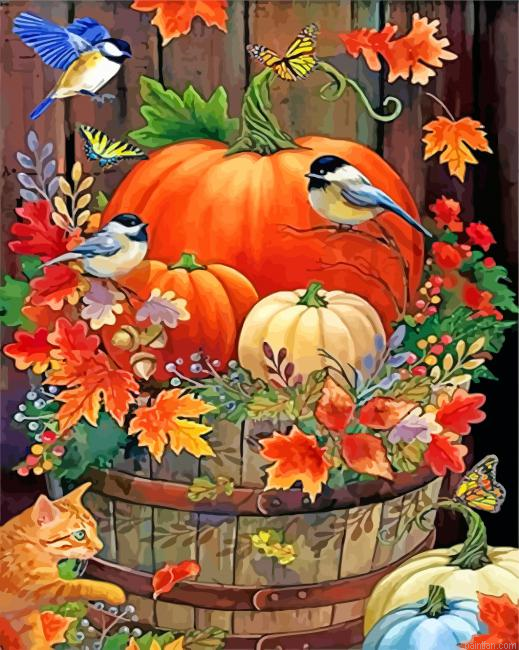 Thanksgiving Of Fall Piece Paint By Numbers.png