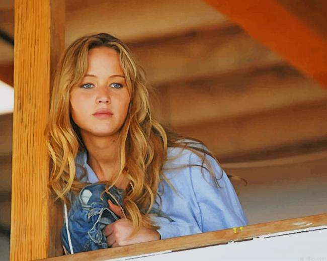 The Actress Jennifer Lawrence Paint By Number.png
