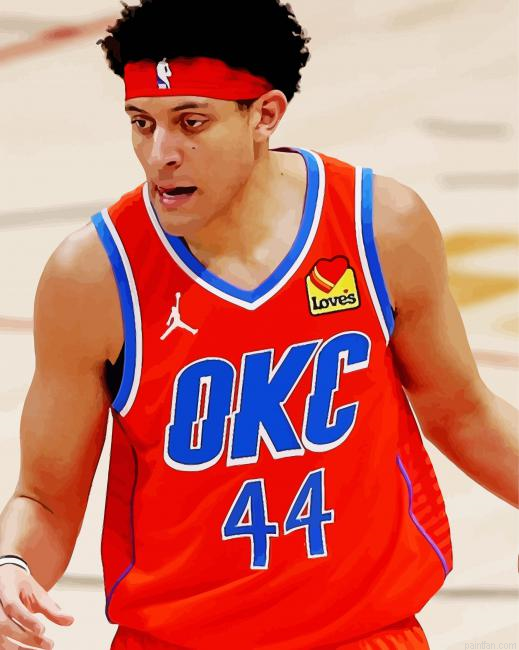 The Basketballer Justin Jackson Paint By Numbers.png