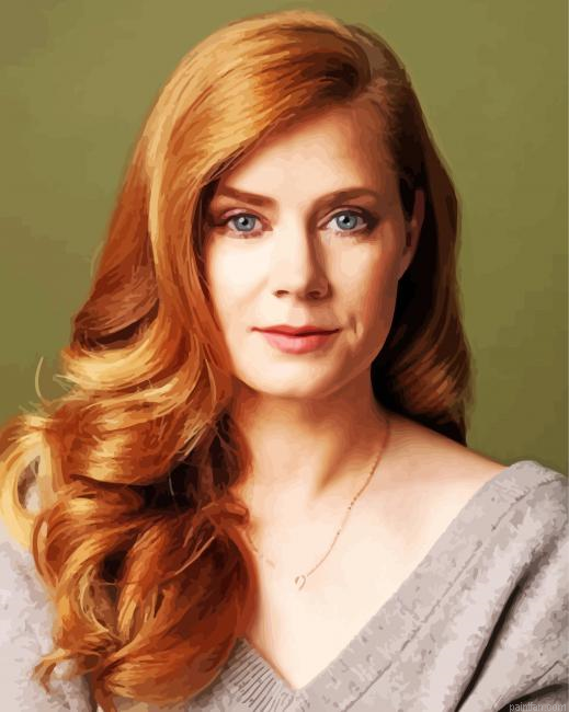 The Beautiful Amy Adams Paint By Numbers.png